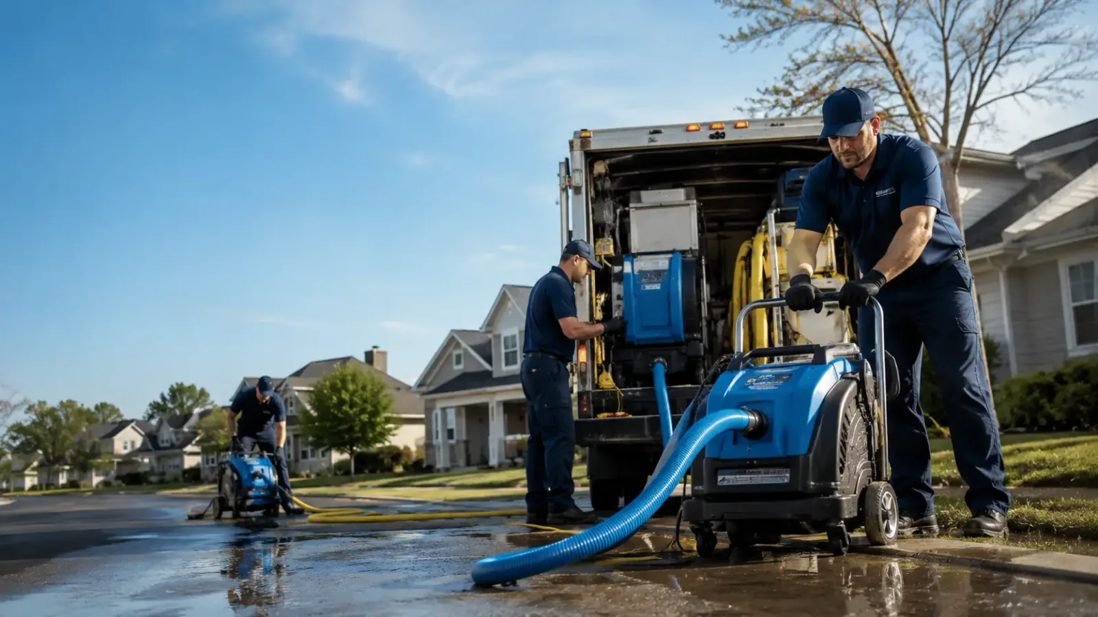 Flood Damage Cleanup in Amber, OK